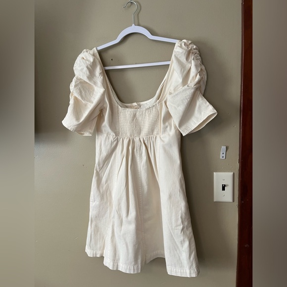 Free People Cheyenne Denim Mini Dress NWT - Picture 6 of 8